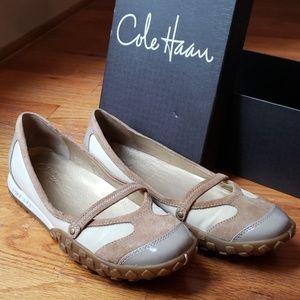 Cole Haan Tan Flats